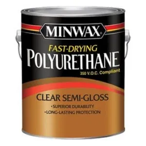 Polyurethane, Fast-Dry, Semi-Gloss, 1-Gal.