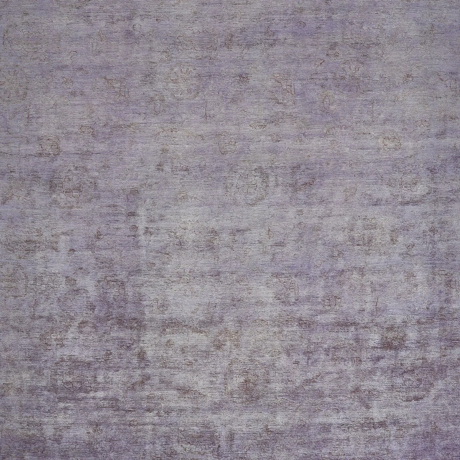 Purple Samsara Wool Rug - 9'5" x 14'9"