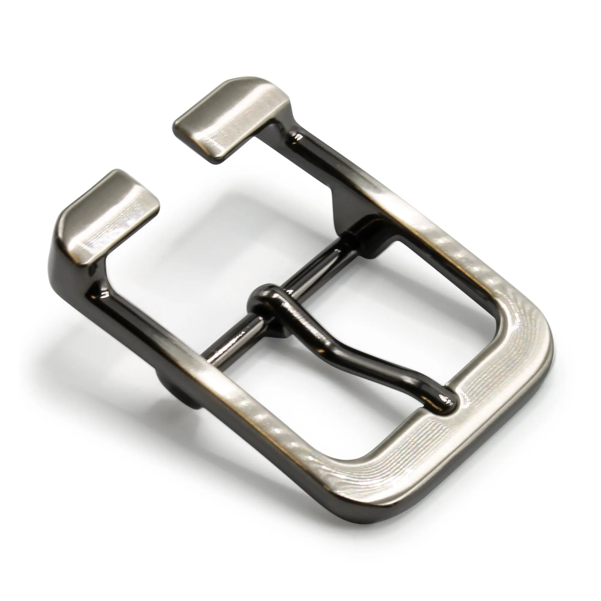 Rectangular Contemporary Horseshoe Buckle 35mm