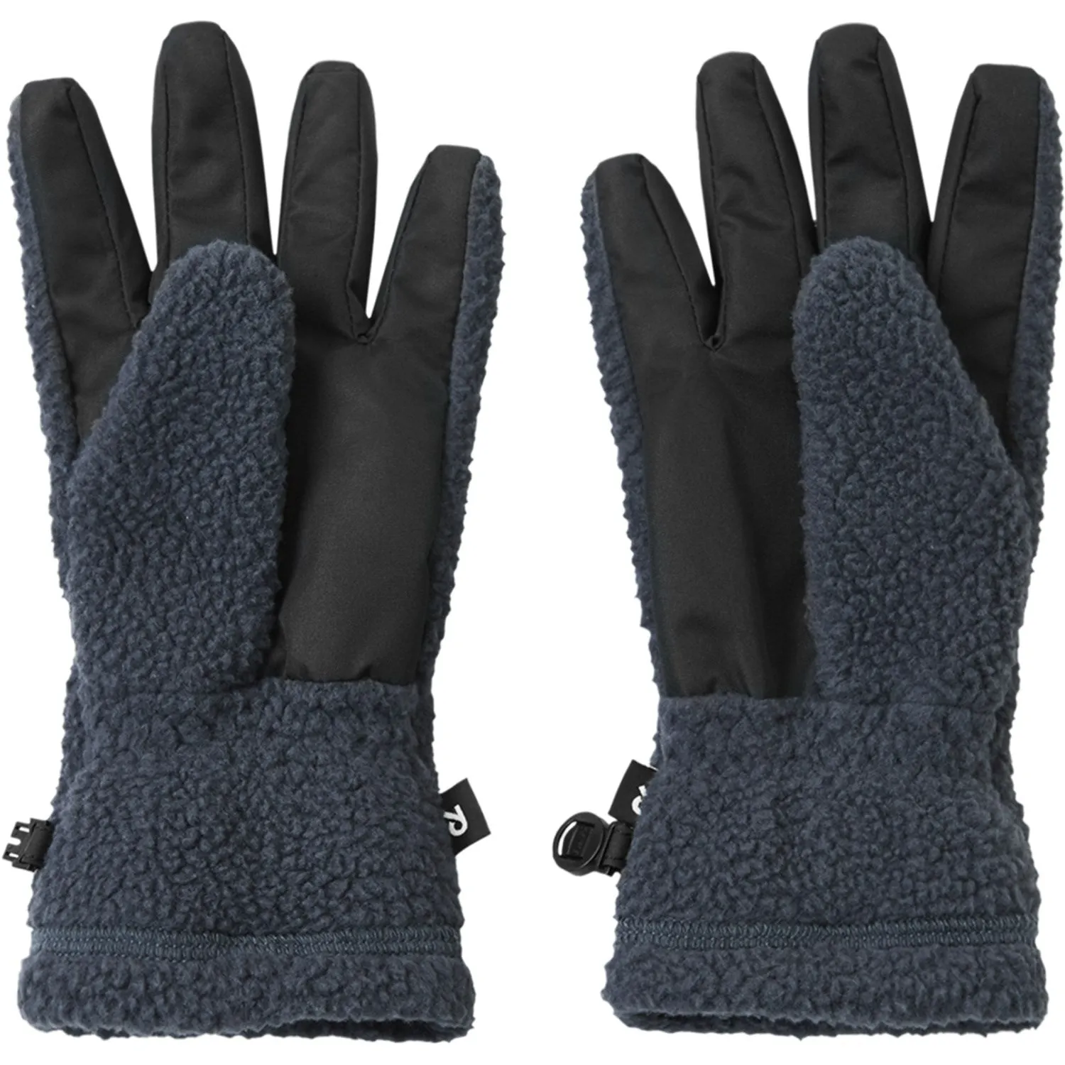 Reima Soft black Fleece gloves Käpälä Soft black