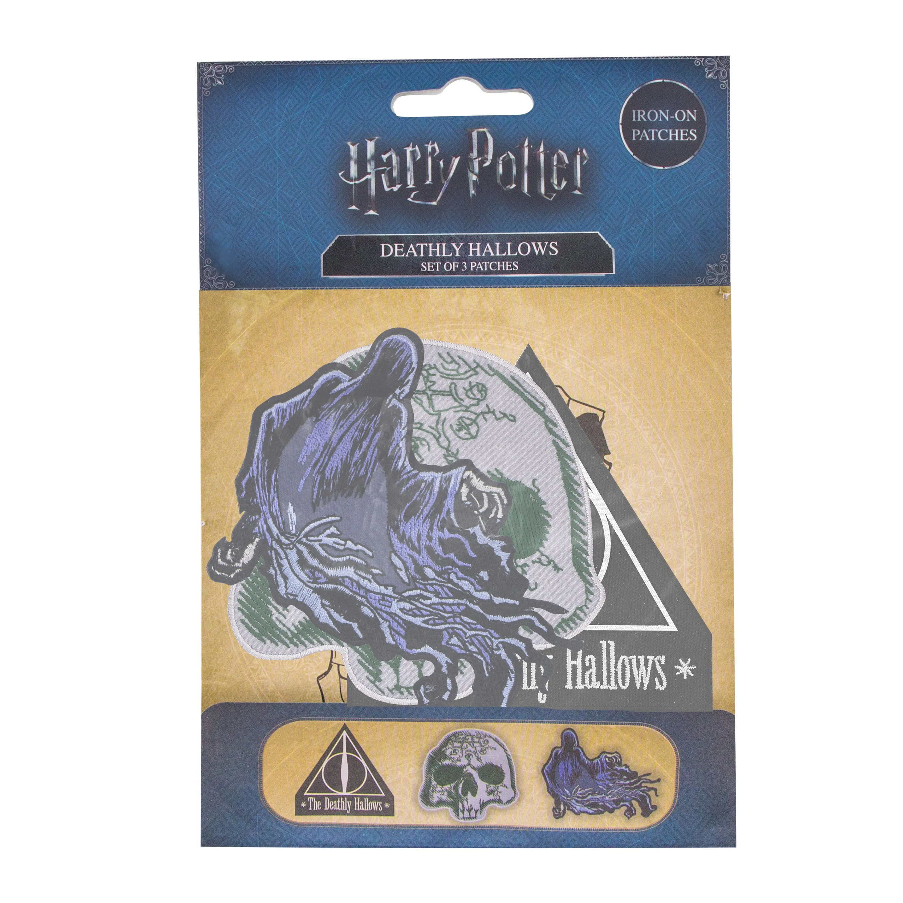 Set of 3 Deluxe Deathly Hallows Patches