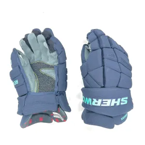 Sherwood Rekker Legend Pro - NHL Pro Stock Glove - Seattle Kraken (Navy/Teal)