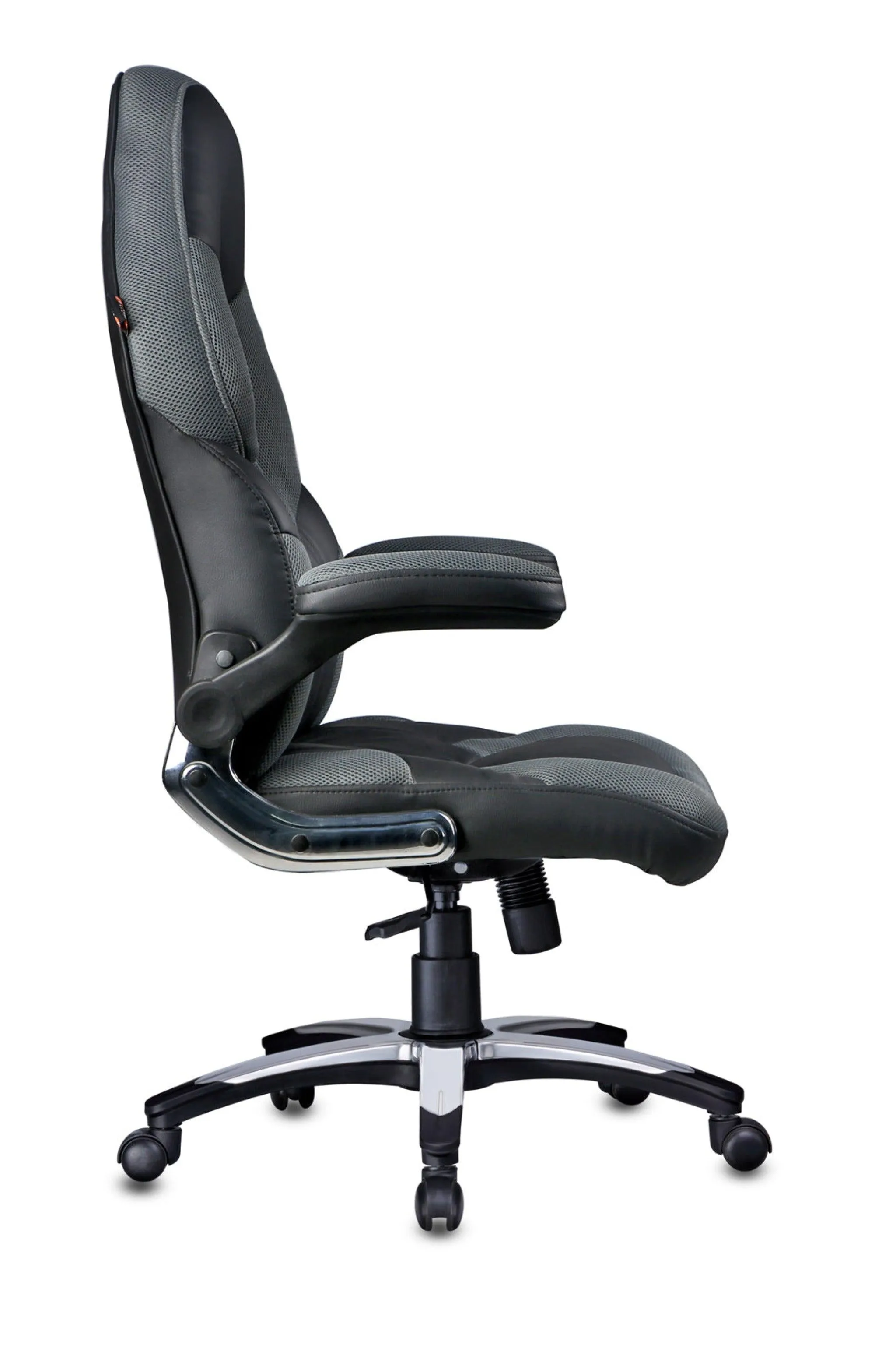 Stylish Gaming Chair in Black / Grey