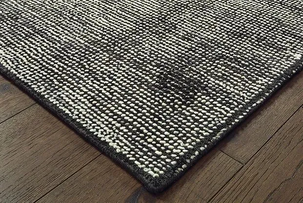 Tommy Bahama Lucent 45904 Charcoal Black Rug