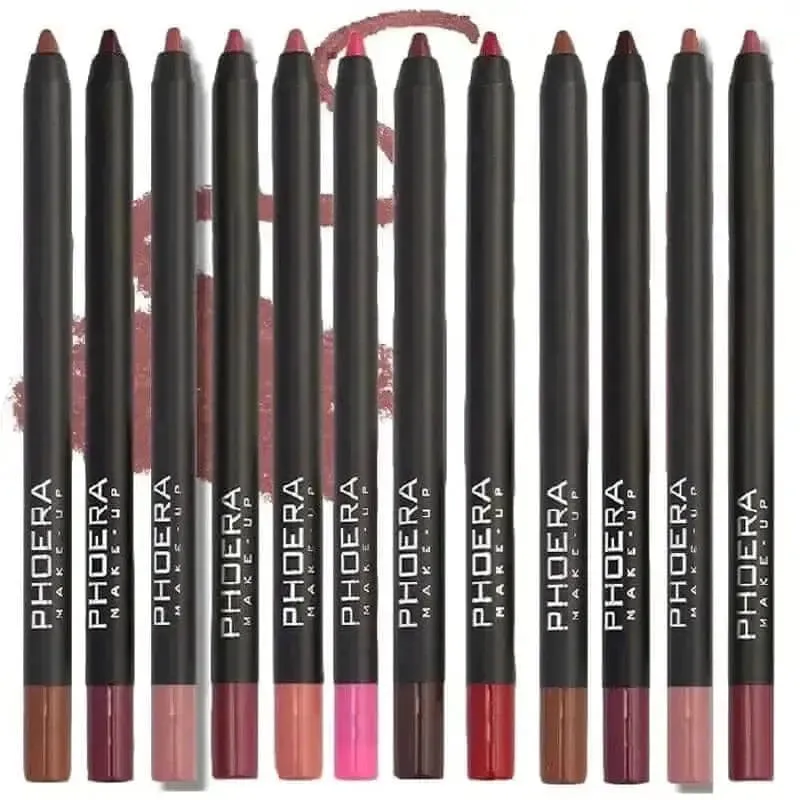 Waterproof Matte Lipliner Pencil - Sexy Red Contour Tint Lipstick