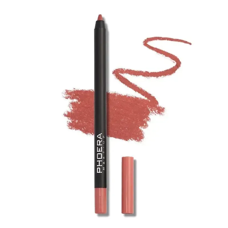 Waterproof Matte Lipliner Pencil - Sexy Red Contour Tint Lipstick