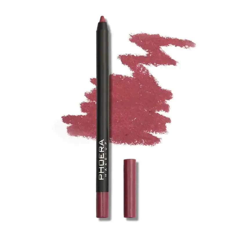 Waterproof Matte Lipliner Pencil - Sexy Red Contour Tint Lipstick