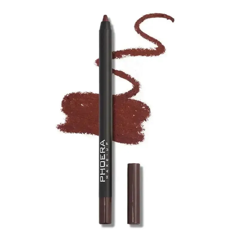 Waterproof Matte Lipliner Pencil - Sexy Red Contour Tint Lipstick